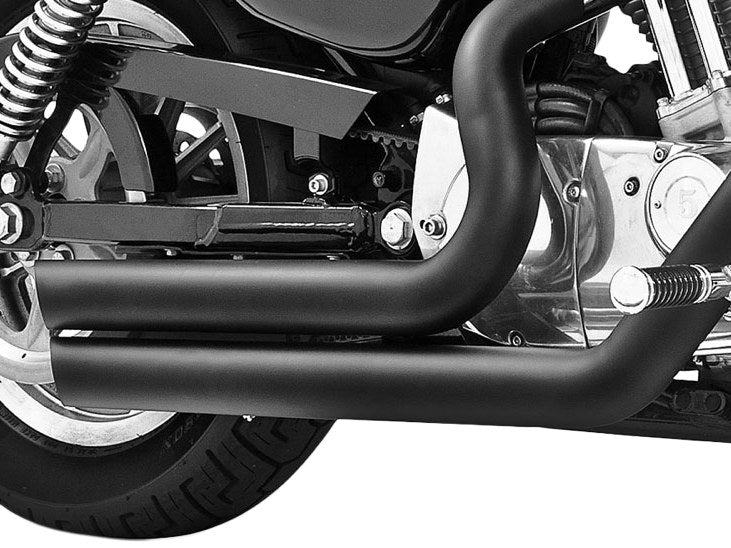 Amendment Exhaust - Black. Fits Sportster 2004-2021