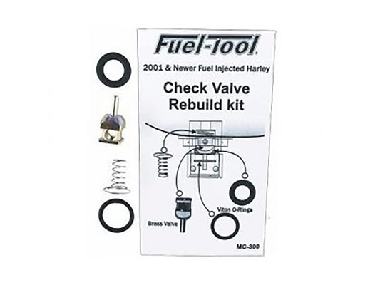 Fuel Tool EFI Check Valve Rebuild Kit. Fits Big Twin 2001up & Sportster 2007-2021.