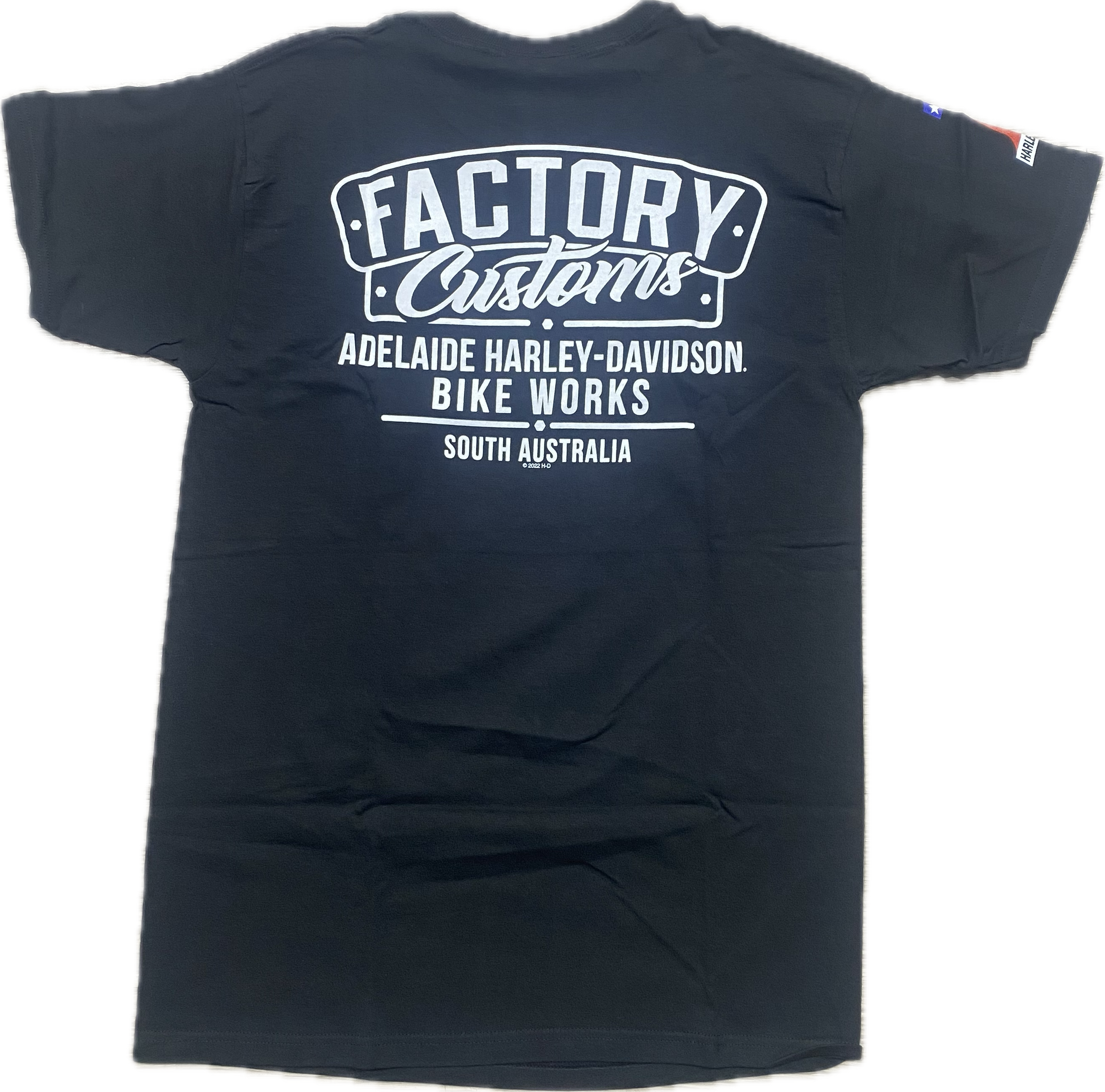 Adelaide Harley-Davidson B&S Factory Customs Tee