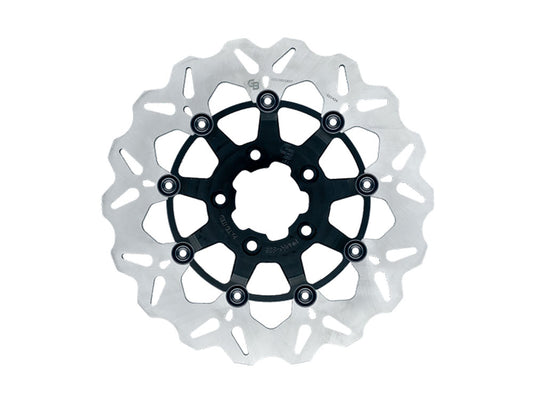 12.6in. Front Wave Floating Disc Rotor - Contrast Cut. Fits Pan America 2021up with Spoke Wheel & CVO Touring 2023up