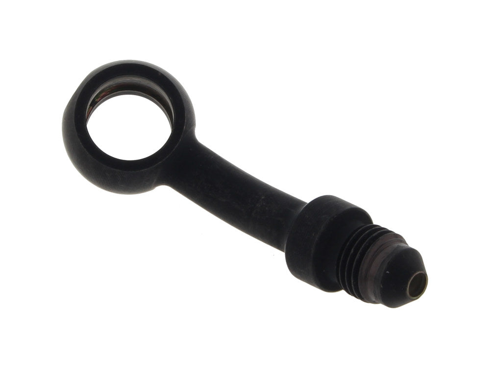Black 7/16in. ID, 35 Degree Banjo - Male #3 End.