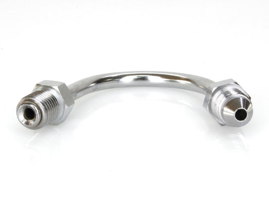 Adapter Fitting 3/8-24 Inverted Flare x 150 Degree Bend to AN3 Line