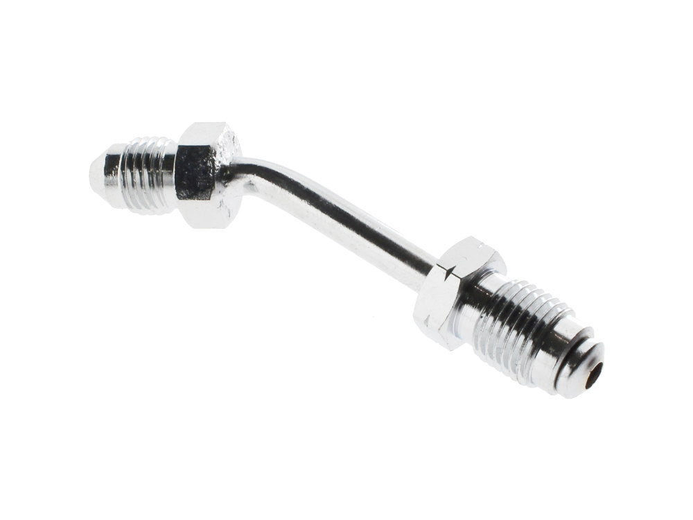 Hydraulic Clutch Fitting - Chrome. Fits the clutch release cover end on Touring & Softail 2017up equipped with an Original H-D Hydraulic Clutch.
