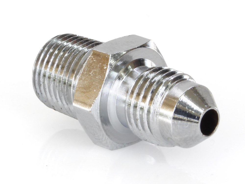 Adapter Fitting 1/8in. NPT x Straight Bend to AN3 Line