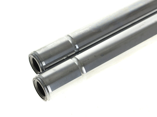 Chrome Fork Tubes. Stock Length. Fits FL Touring 1977-1984 & 5 Speed Touring 1980-1983