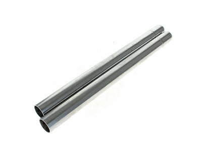 Chrome Fork Tubes. Stock Length. Fits FL Touring 1977-1984 & 5 Speed Touring 1980-1983