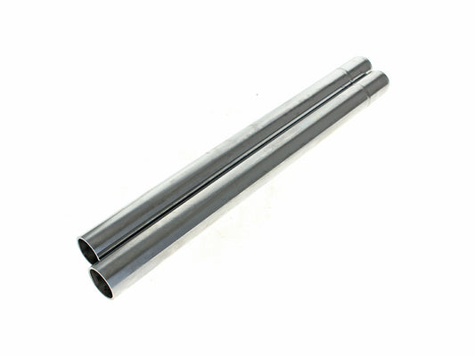 Chrome Fork Tubes. Stock Length. Fits FL Touring 1977-1984 & 5 Speed Touring 1980-1983