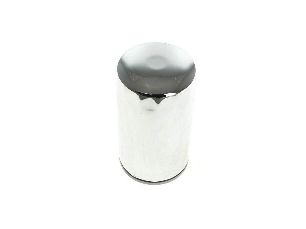 Oil Filter - Chrome. Fits Dyna 1991-1998