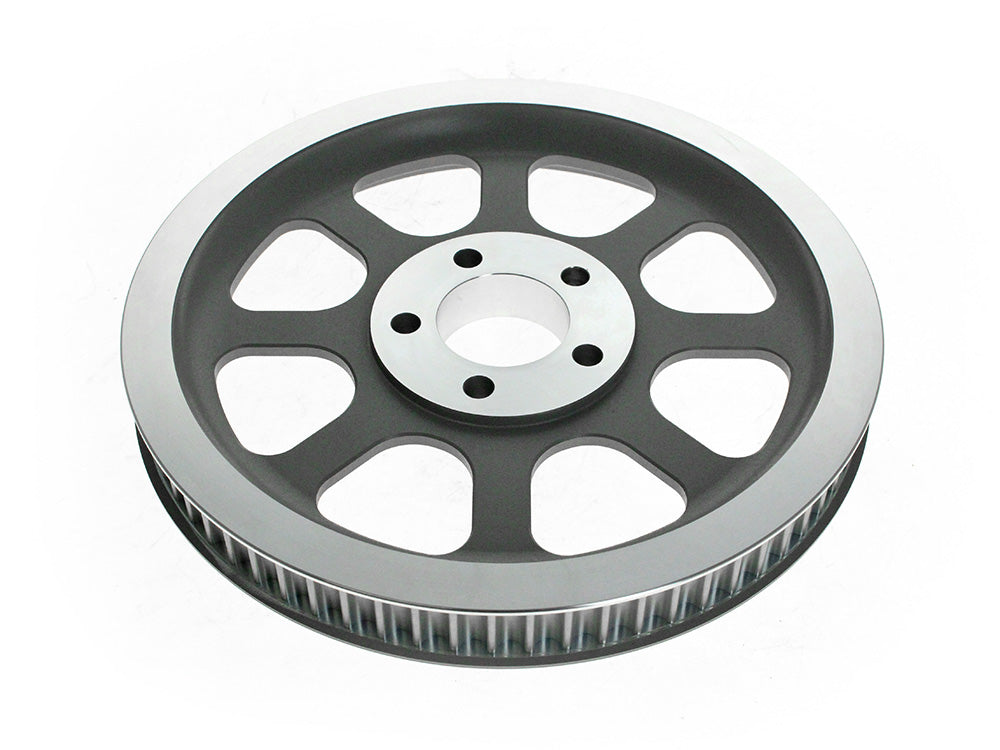 70 Tooth x 1-1/8in. Rear Pulley - Silver. Fits Softail 2000-2006