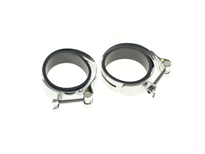Band Style Intake Manifold Clamps. Fits H-D 1978-1984
