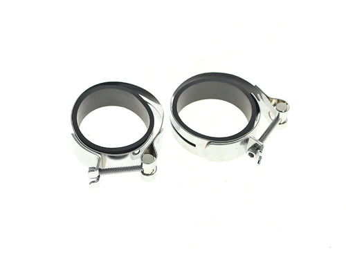 Band Style Intake Manifold Clamps. Fits H-D 1978-1984