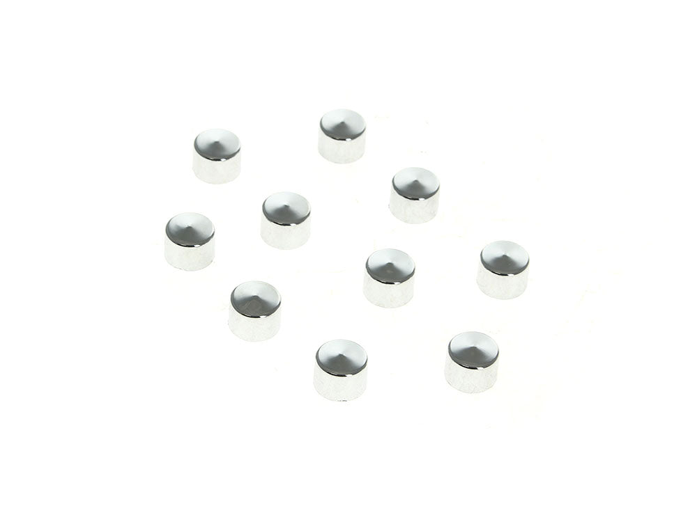 Rocker Cover Kool Kaps Bolt Cover Kit - Chrome. Fits Milwaukee-Eight Bolts with 1/4in. Thread. Pack of 10