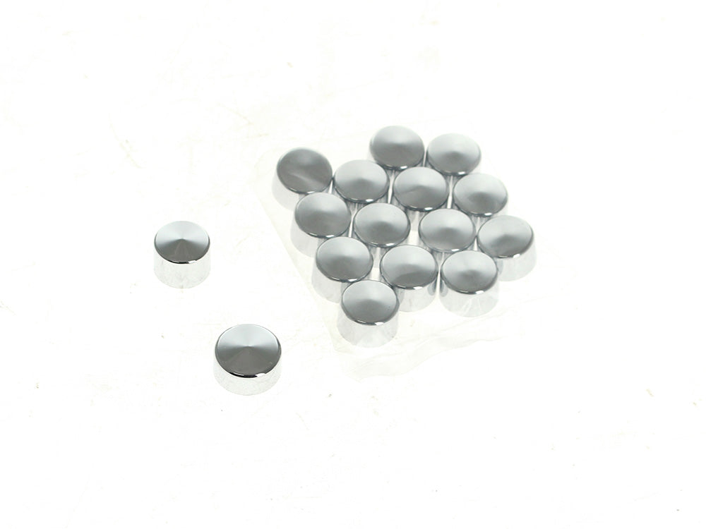 Engine, Transmission & Primary Kool Kaps Bolt Cover Kit - Chrome. Fits Twin Cam & Evolution