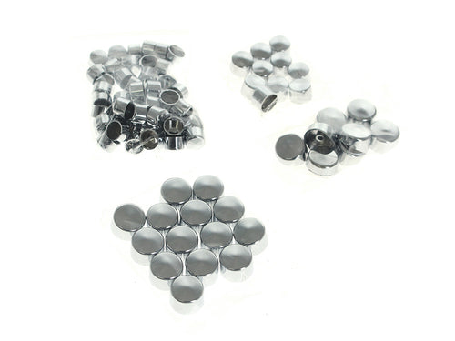 Engine, Transmission & Primary Kool Kaps Bolt Cover Kit - Chrome. Fits Twin Cam & Evolution