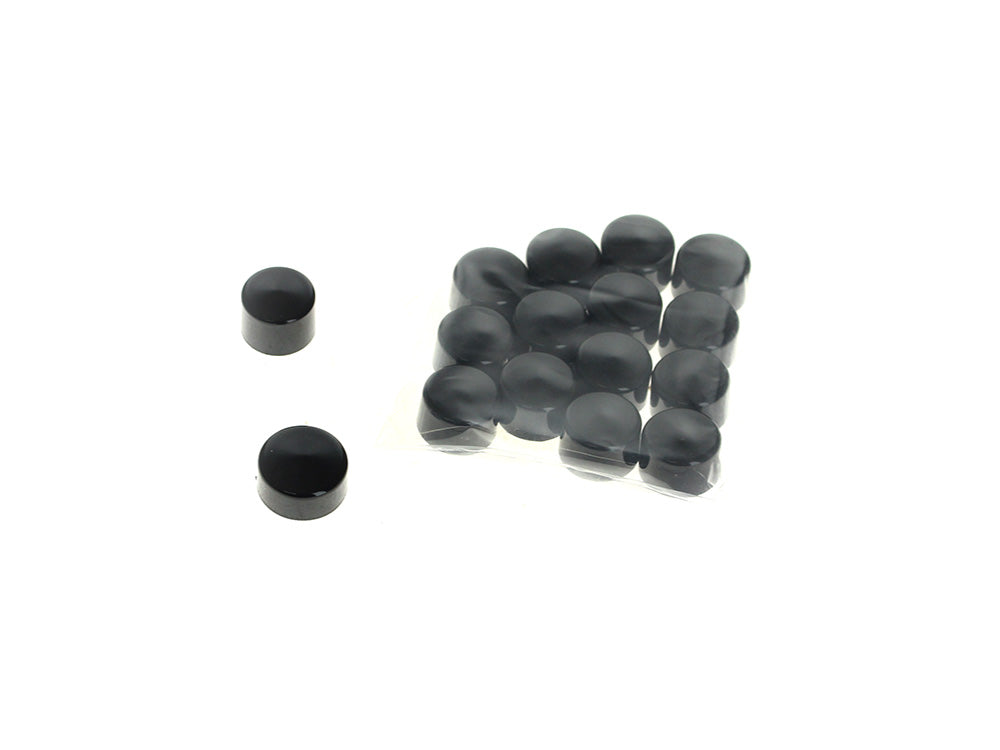 Engine, Transmission & Primary Kool Kaps Bolt Cover Kit - Black. Fits Twin Cam & Evolution