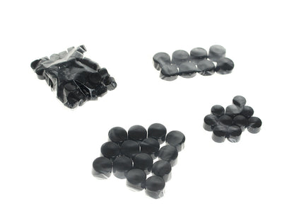 Engine, Transmission & Primary Kool Kaps Bolt Cover Kit - Black. Fits Twin Cam & Evolution