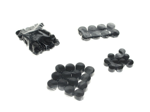Engine, Transmission & Primary Kool Kaps Bolt Cover Kit - Black. Fits Twin Cam & Evolution
