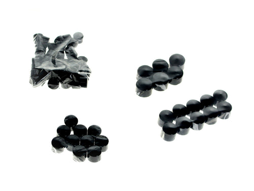 Engine, Transmission & Primary Kool Kaps Bolt Cover Kit - Black. Fits Milwaukee-Eight 2017up
