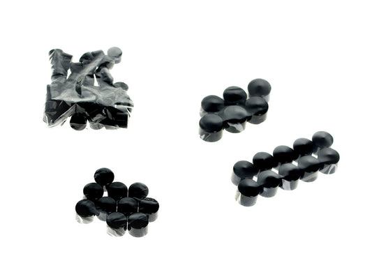 Engine, Transmission & Primary Kool Kaps Bolt Cover Kit - Black. Fits Milwaukee-Eight 2017up