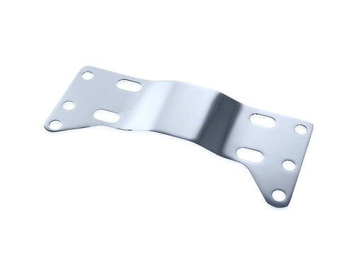 Transmission Mount Plate - Chrome. Fits Softail 1986-1999