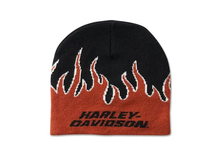 Harley-Davidson Beanie - Orange Flames