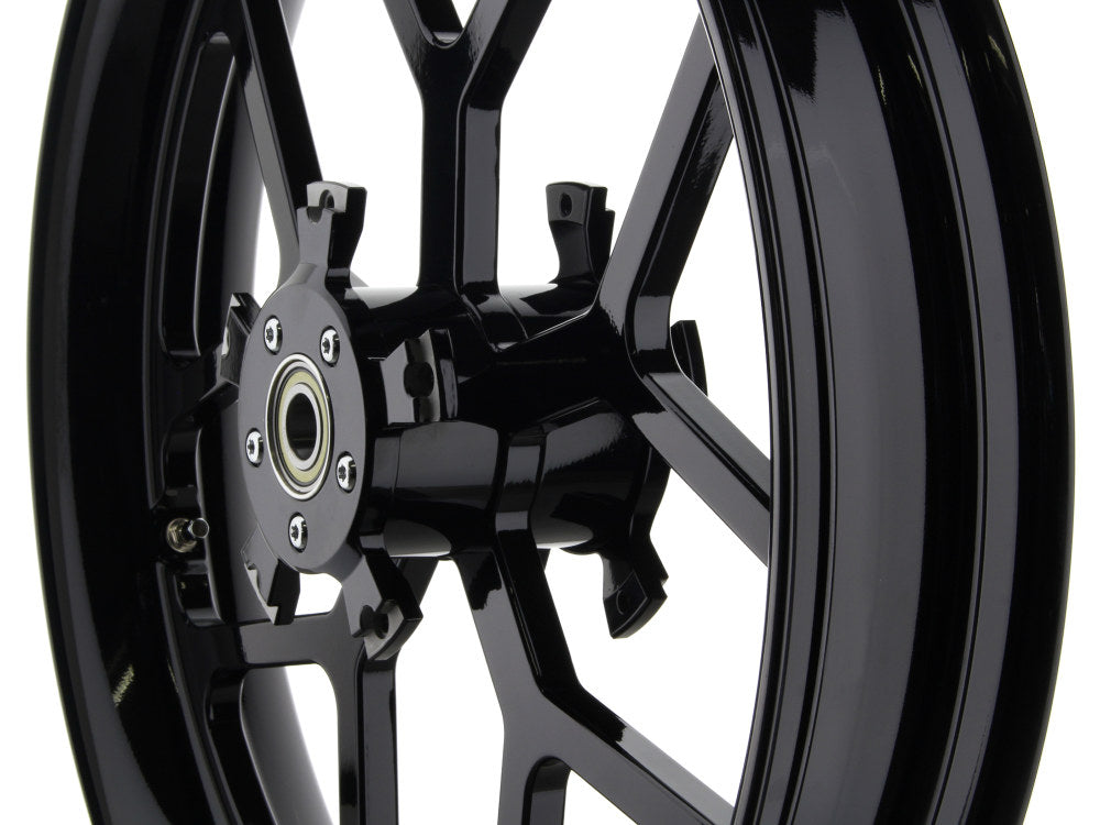 23in. x 3.75in. VRXE/Night Rod Replica Wheel - Gloss Black. Fits V-Rod 2008-2017.