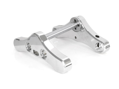 3 Degree Raked 39mm Wide Glide Conversion Triple Tree Kit - Chrome. Fits Sportster 1988-2003, FXR 1988-1994 & Dyna 1991-2005.