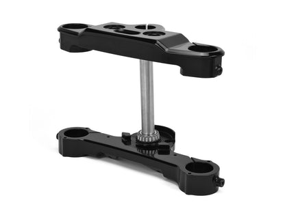 6 Degree Raked Triple Tree Kit - Black. Fits Fat Boy 2018up with 26in. Wheel Upgrade or Trike Conversion.