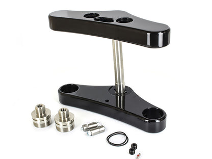 3 Degree Raked Wide Glide Triple Tree Kit - Black. Fits Breakout 2013-2017.
