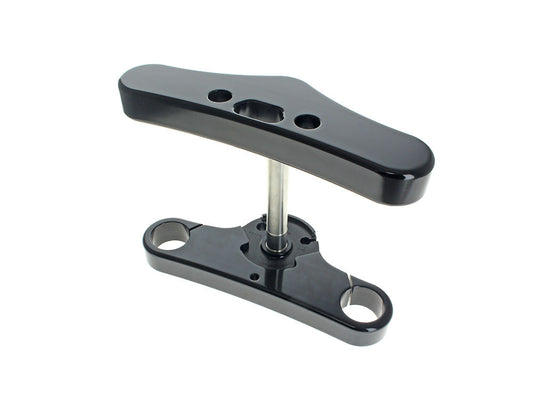 3 Degree Raked Wide Glide Triple Tree Kit - Black. Fits Breakout 2018up.