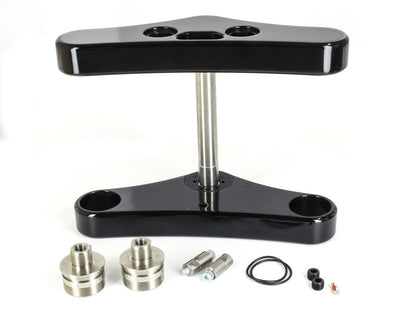 5 Degree Raked Wide Glide Triple Tree Kit - Black. Fits Breakout 2013-2017 with 23in. Wheel Conversion.