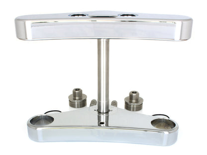 3 Degree Raked Wide Glide Triple Tree Kit - Chrome. Fits Breakout 2013-2017.