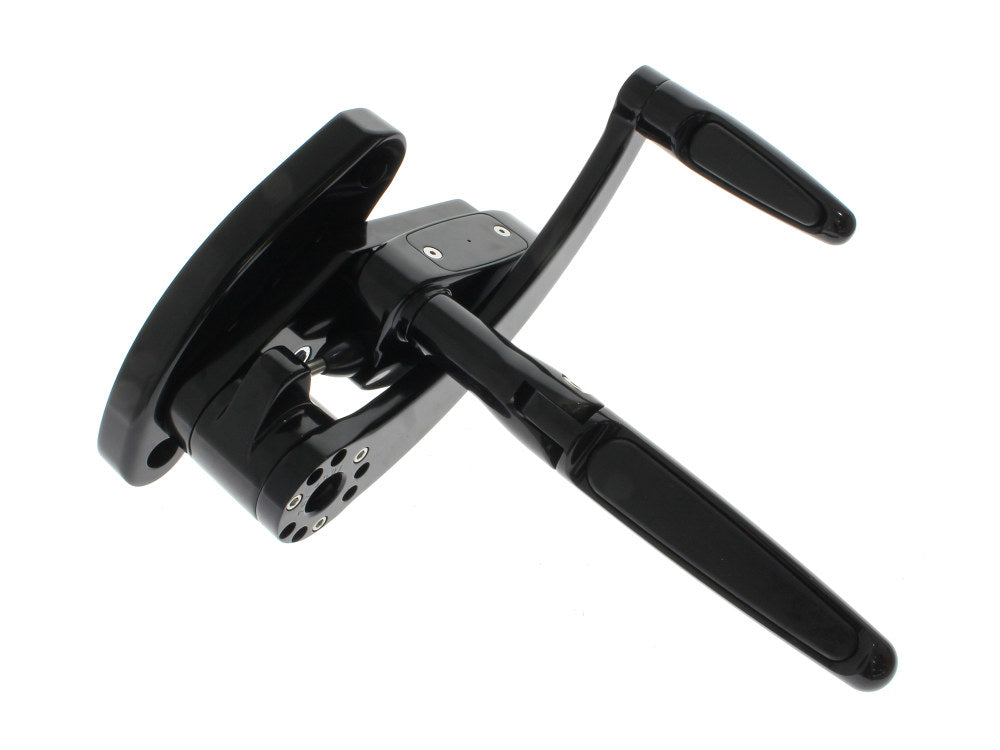Forward Controls - Rubber Inlay - Black. Fits Softail 2018up. Length Adjustable.