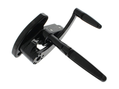 Forward Controls - Rubber Inlay - Black. Fits Softail 2018up. Length Adjustable.