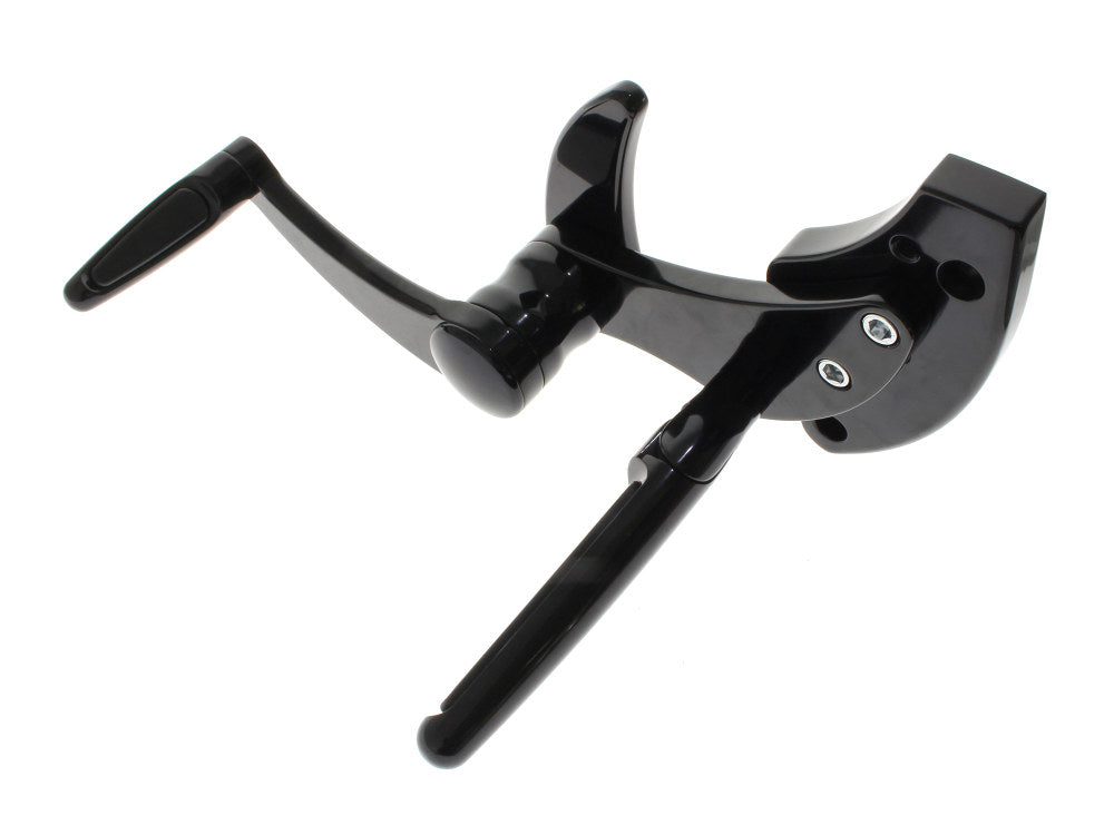 Forward Controls - Rubber Inlay - Black. Fits Softail 2018up. Length Adjustable.