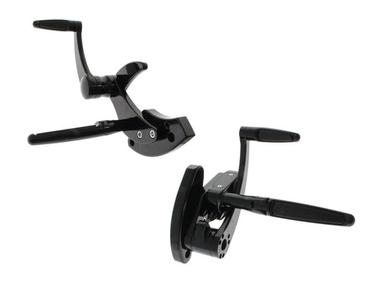 Forward Controls - Rubber Inlay - Black. Fits Softail 2018up. Length Adjustable.