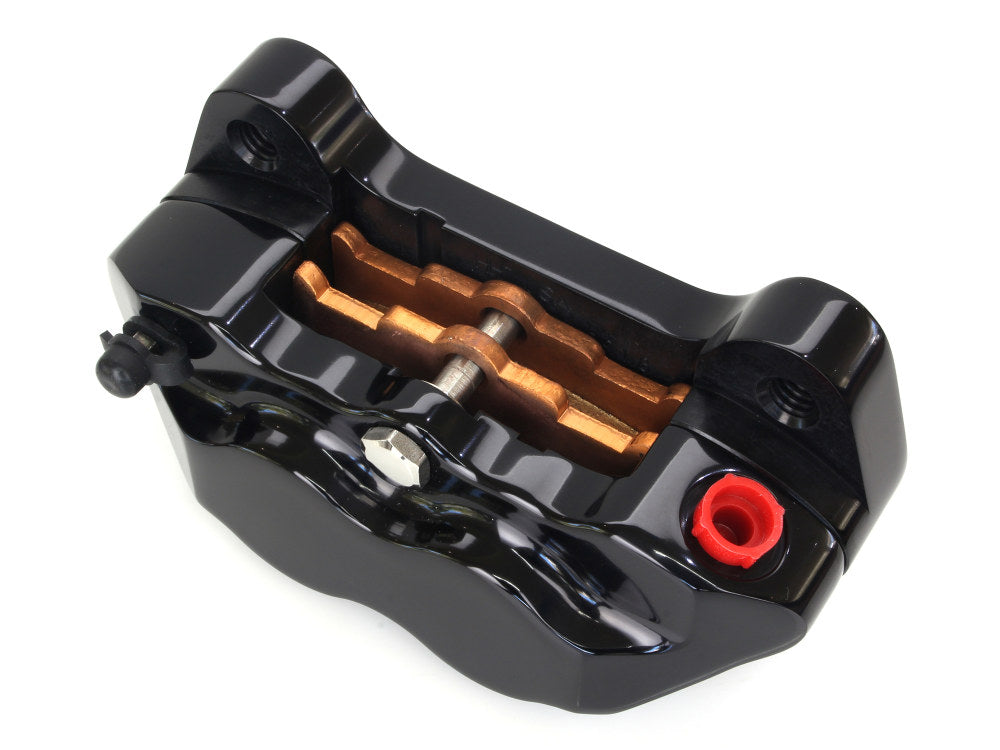 4 Piston Left Hand Rear Driveside Caliper - Black