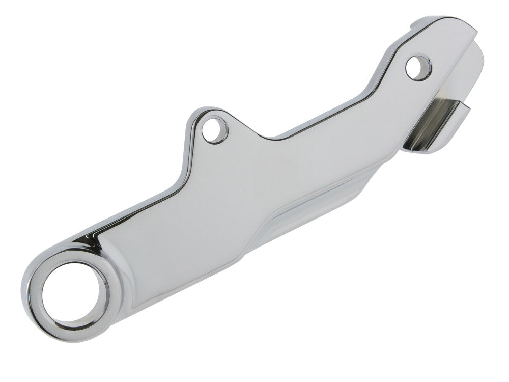 Right Hand Rear 4 Piston Caliper & Mounting Bracket - Chrome. Fits FL Softail 2008-2017 Models with 150mm Tyre.
