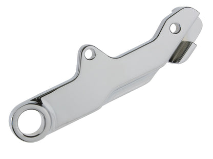 Right Hand Rear 4 Piston Caliper & Mounting Bracket - Chrome. Fits FL Softail 2008-2017 Models with 150mm Tyre.