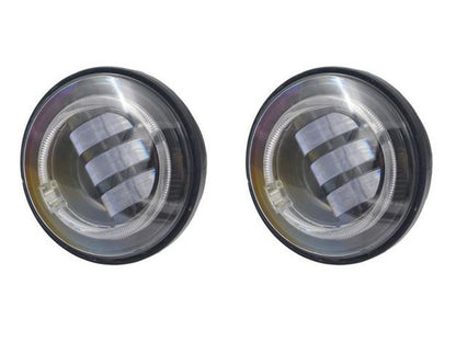 4-1/2in. LED Passing Lamp Inserts - Black.
