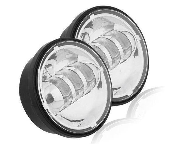 4-1/2in. LED Passing Lamp Inserts - Black.