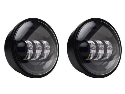 4-1/2in. LED Passing Lamp Inserts - Black.