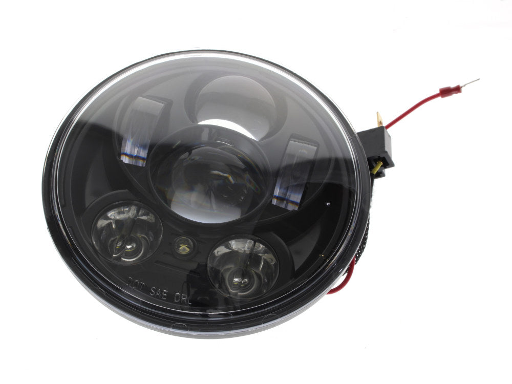 5-3/4in. LED HeadLight Insert with Parker - Black. Fits Most H-D with 5-3/4in. Headlight. Will not fit M8 Softail models.