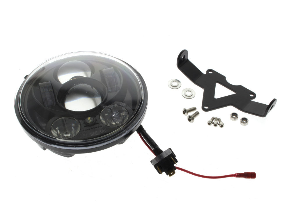 50w 5-3/4in. Headlight with Parker Light - Black. Fits most Yamaha.