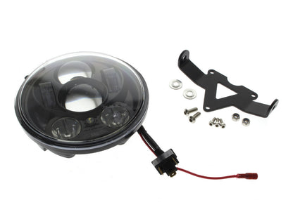 50w 5-3/4in. Headlight with Parker Light - Black. Fits most Yamaha.
