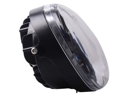 5-3/4in. LED HeadLight Insert with DRL - Black. Fits Night Rod Special 2012-2017 & Muscle 2009-2017.