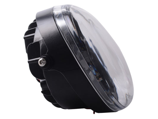 5-3/4in. LED HeadLight Insert with DRL - Black. Fits Night Rod Special 2012-2017 & Muscle 2009-2017.