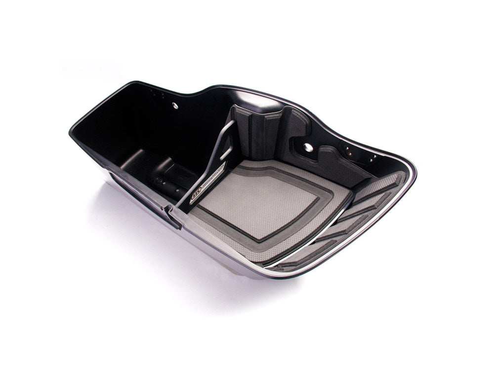Ryt-There Saddle Bag Shelf - Grey. Fits Touring 2014up Left & Right Bags.