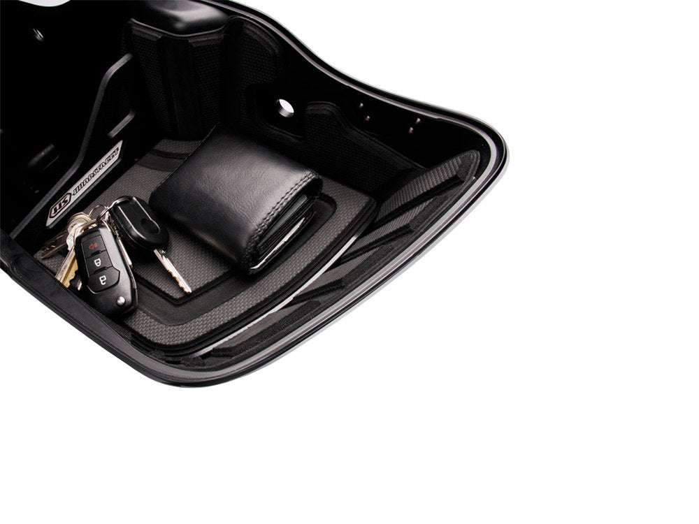 Ryt-There Saddle Bag Shelf - Grey. Fits Touring 2005-2013 Left & Right Bags.