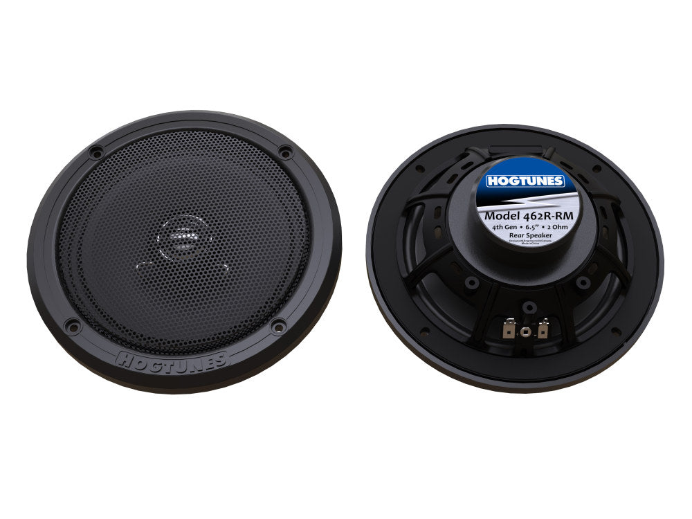 Hogtunes 6.5in. Rear Speakers. Fits Ultra Limited, Ultra Classic, Tri Glide Ultra, Limited Road Glide Ultra & Road Glide Ultra 2014-2023